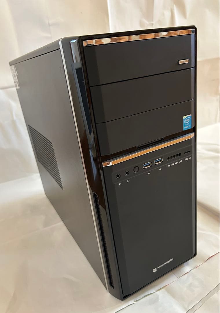 ★タワーpc マウスコンピュータMDV-QX9500SM2-WS-W7P【中古】