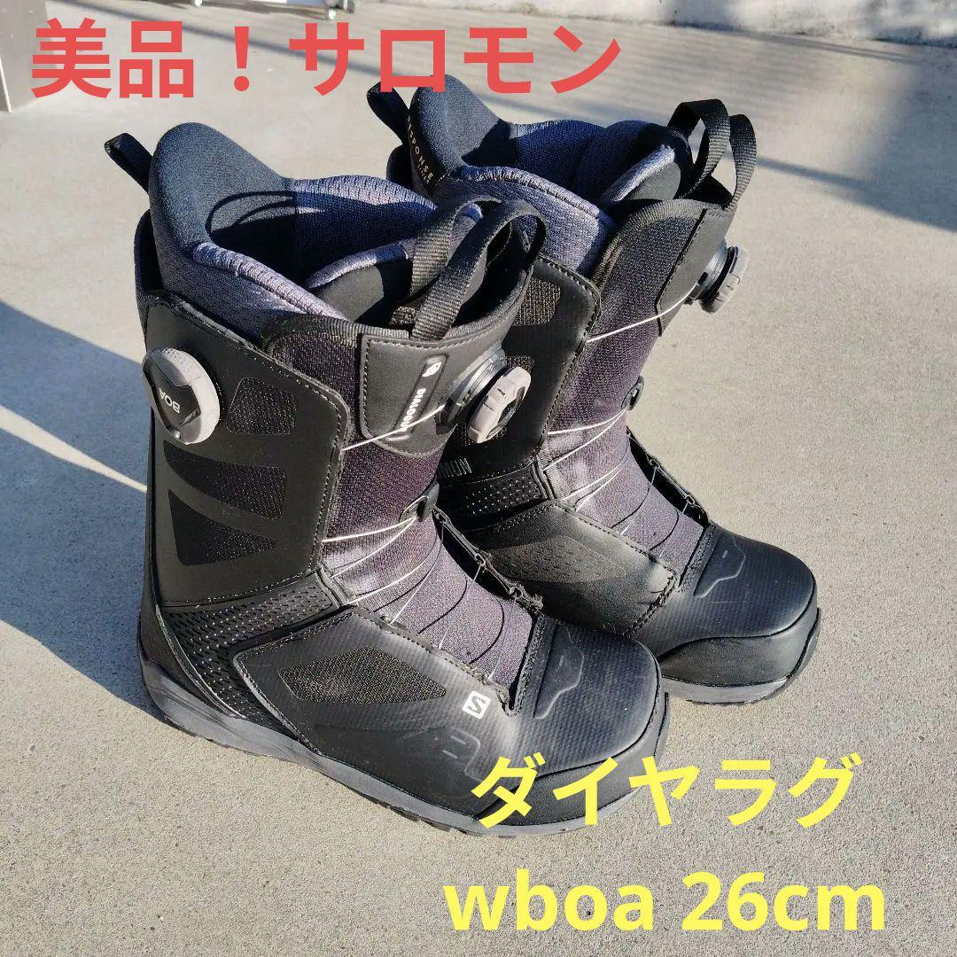 美品！サロモン　ダイヤラグwboa 26cm