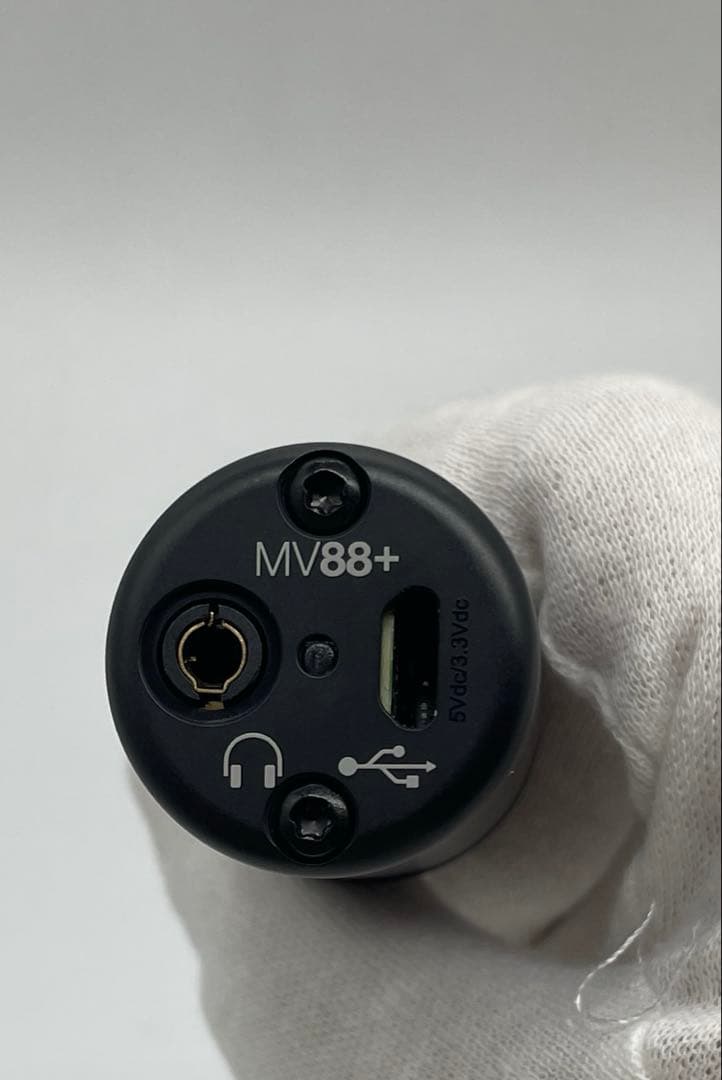 SHURE MV88+ ビデオマイク 外付けマイク コンデンサーマイク