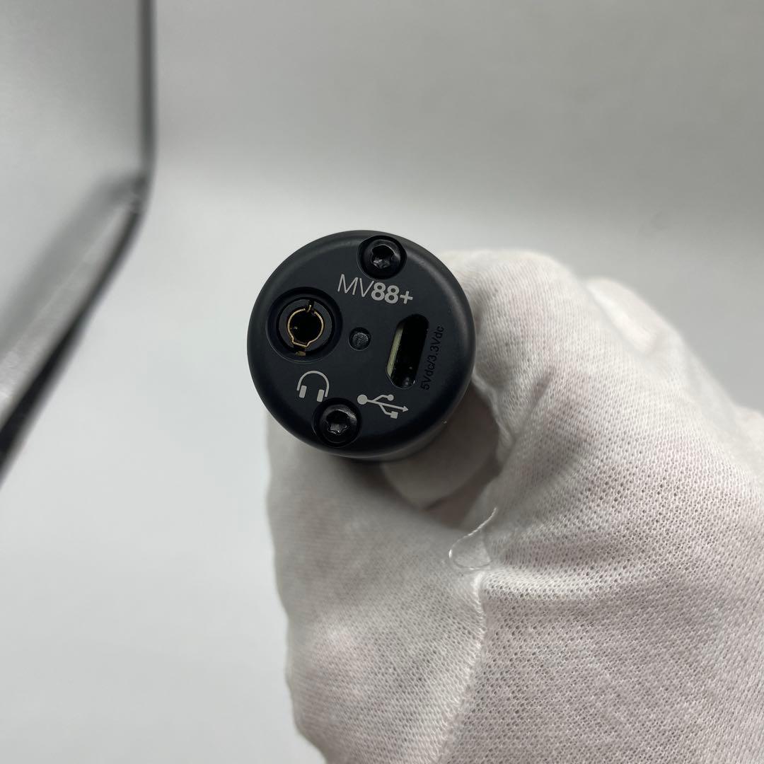 SHURE MV88+ ビデオマイク 外付けマイク コンデンサーマイク