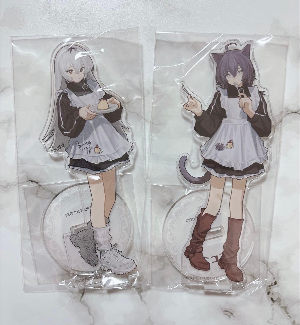 ガールズメイドプディング　アニメイト景品　スミビ　ニコミ　アクリルスタンド