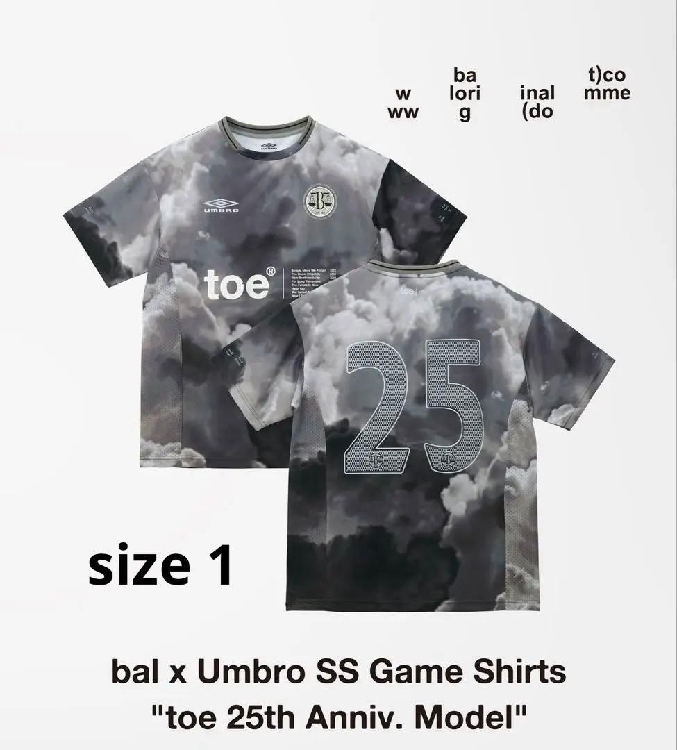ミュージシャン toe 25th Anniv. Model bal x umbro SS
