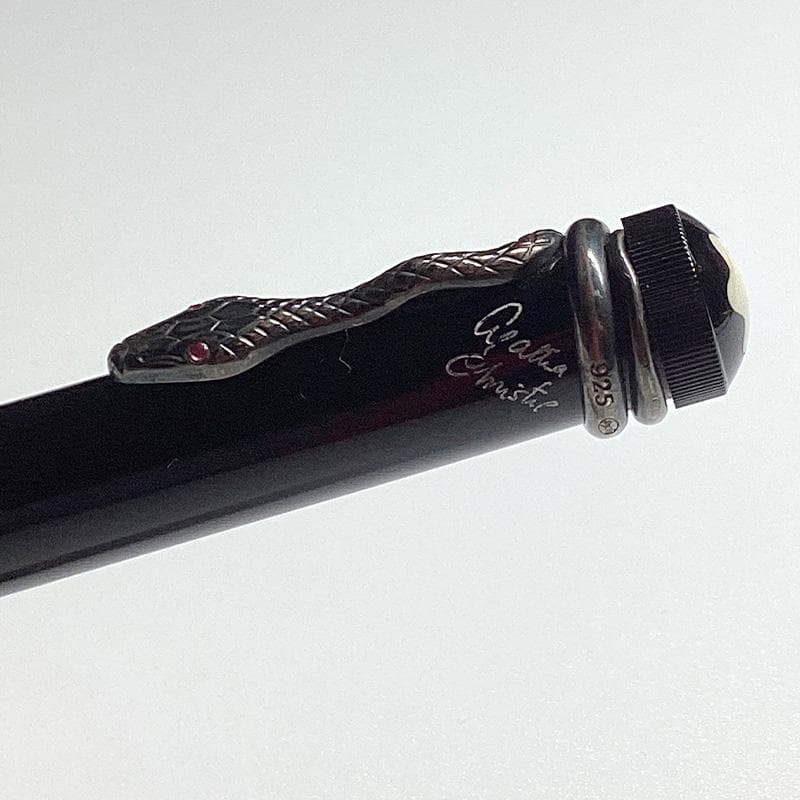 【レア】MONTBLANC モンブラン 作家シリーズ アガサ・クリスティ1993