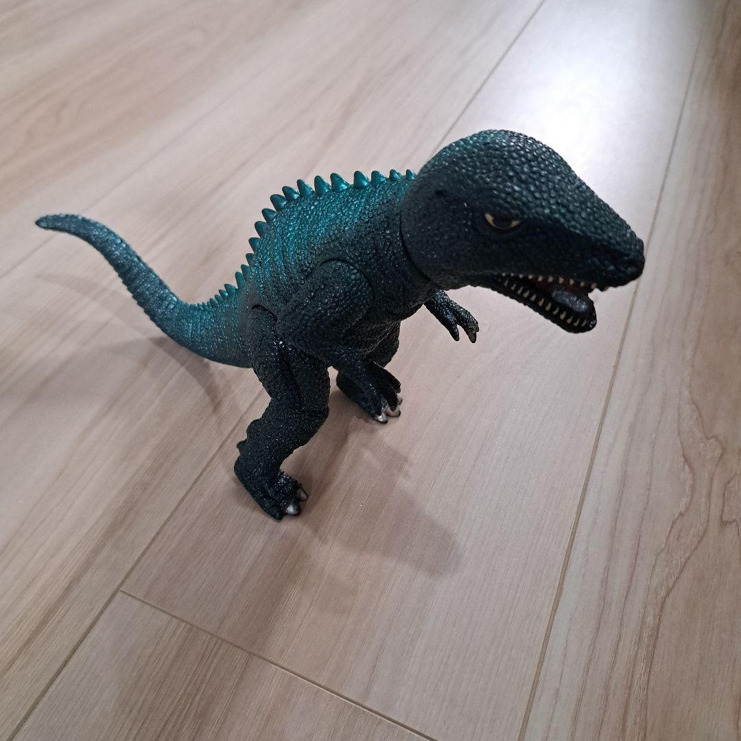 ゴロザウルス 1993 日本製 可動式 ゴジラフィギュア グリーン 硬質