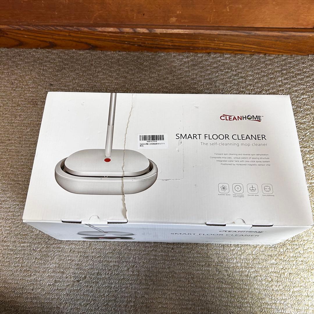 【新品・未使用】 CLEAN 電動モップ 自動洗浄 コードレス