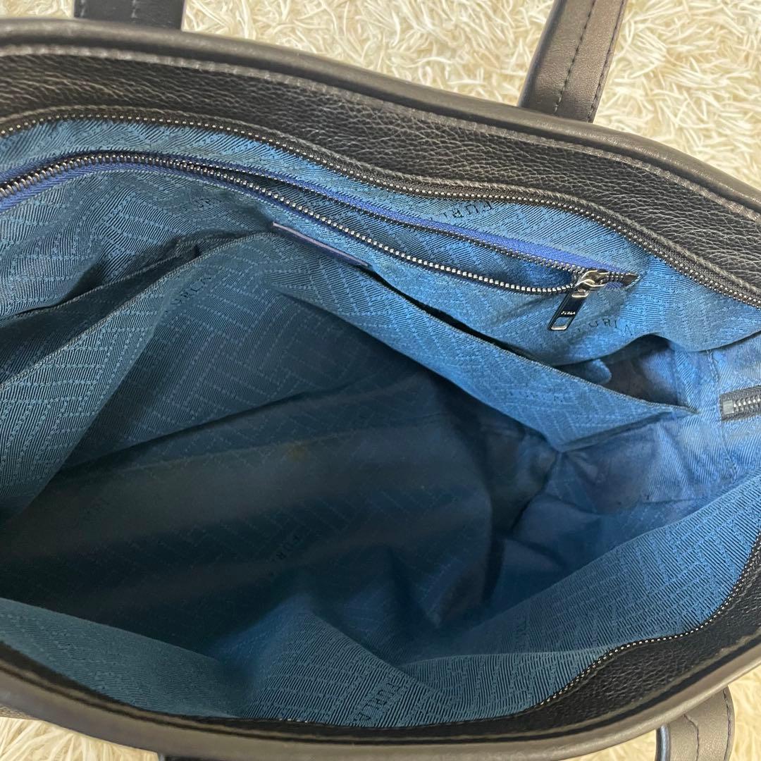 フルラ 手提げバッグ ビジネスバック ブラック シボ革 FURLA A4