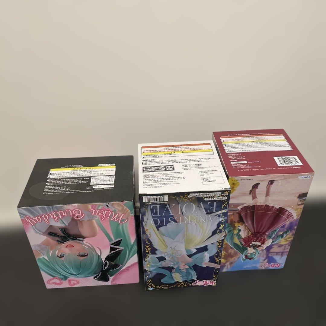 初音ミク　フィギュア　プライズ　セット