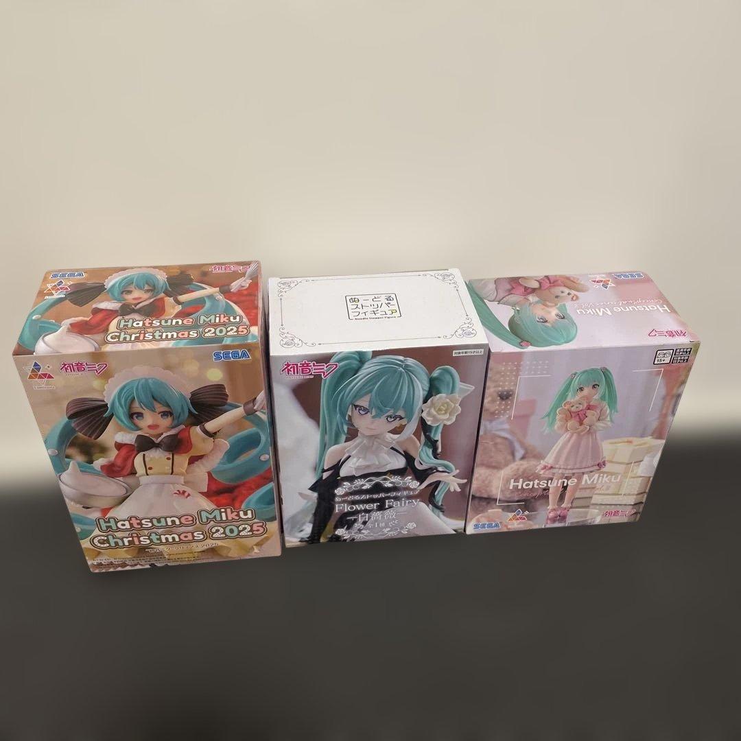 初音ミク　フィギュア　プライズ　セット