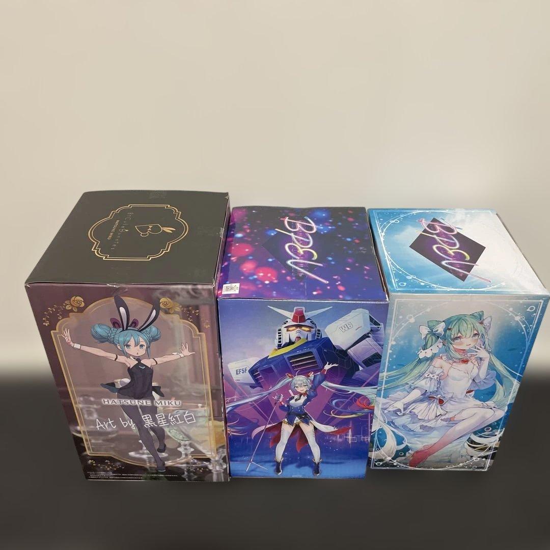 初音ミク　フィギュア　プライズ　セット