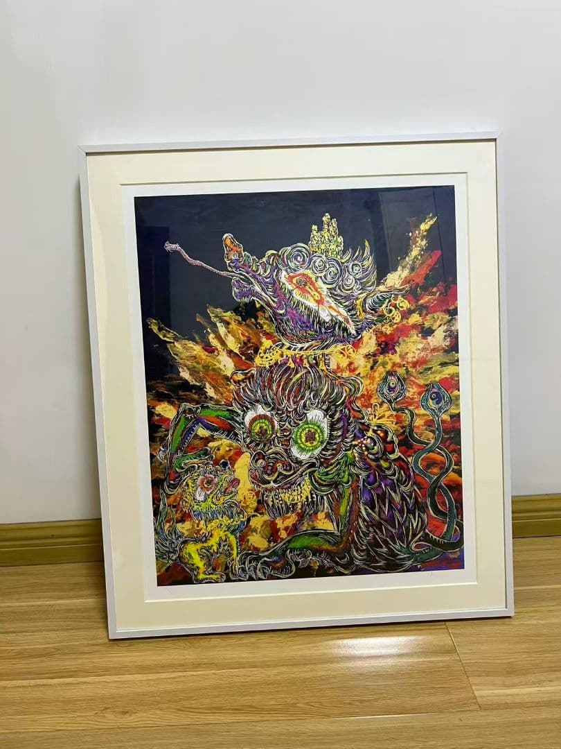 小松美羽 版画 天地の守護神 ED50 coa付