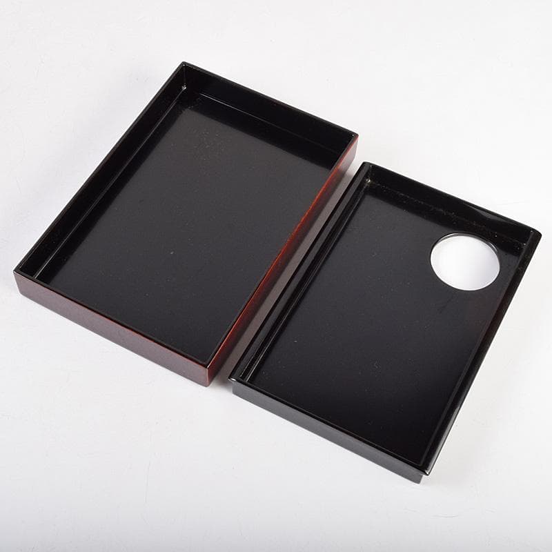 茶道具　春慶塗　利休茶箱　茶碗　振出など　九点　一式　仕覆付　M　R9344