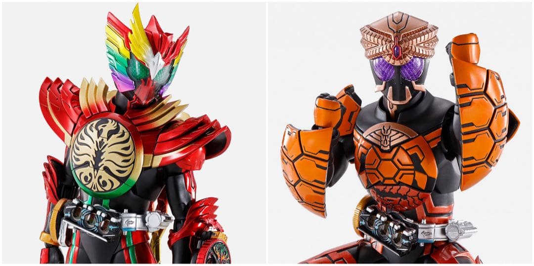 未開封 真骨彫製法仮面ライダーオーズ タジャドルコンボエタニテ＆ブラカワニコンボ