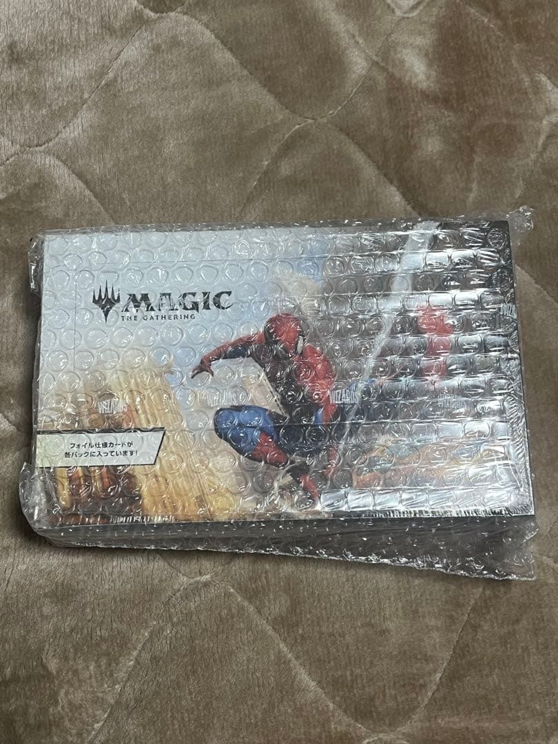 未開封シュリンク付きMTG マーベル スパイダーマン プレイ・ブースター 日本語