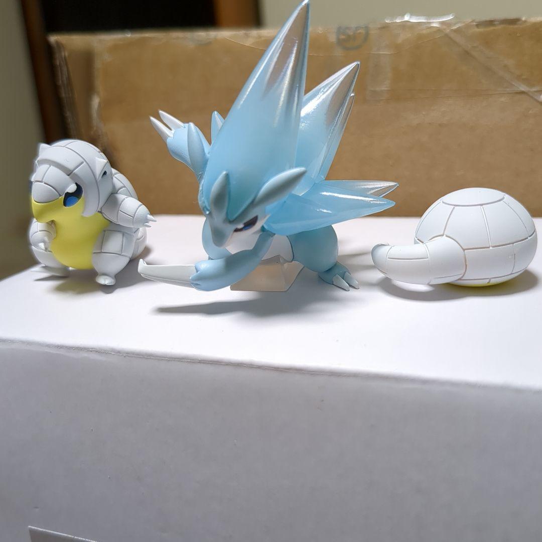 アローラ地方サンドパンとサンド　ポケモンフィギュア