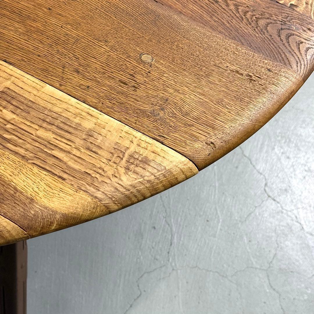 ERCOL(アーコール) /ラウンド　ドロップリーフテーブル (2)