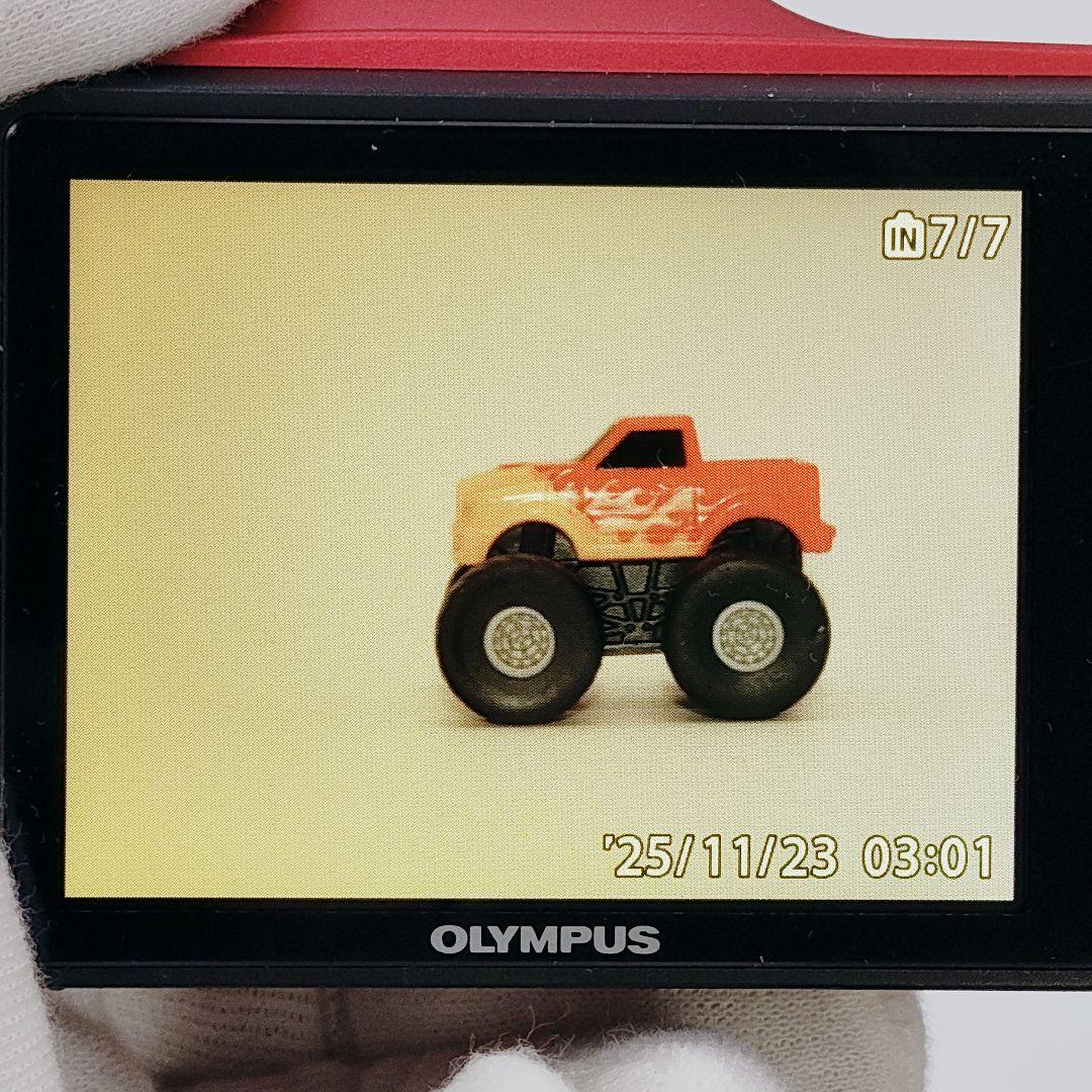 【動作確認済み】OLYMPUS SZ-14 デジタルカメラ レッド 24倍ズーム