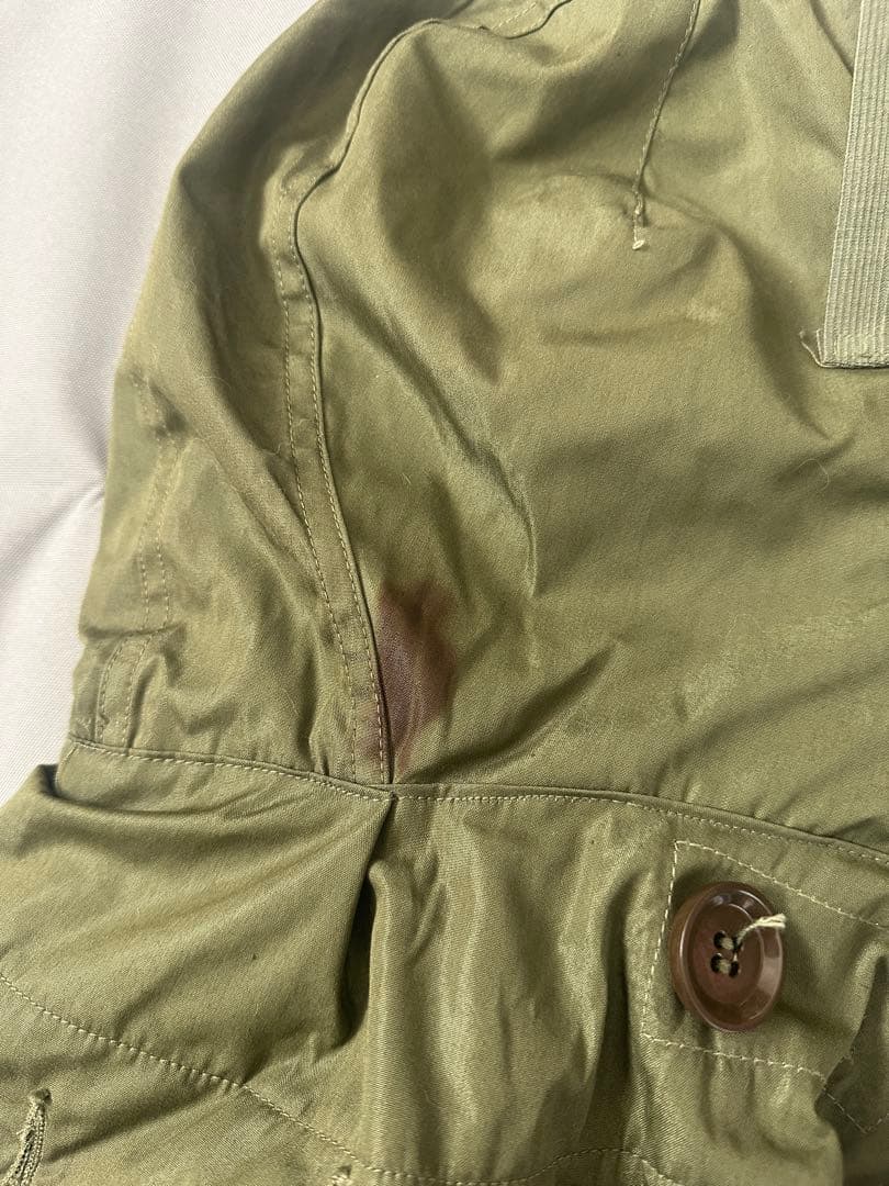 M-51 モッズコート用フード　緑タグ