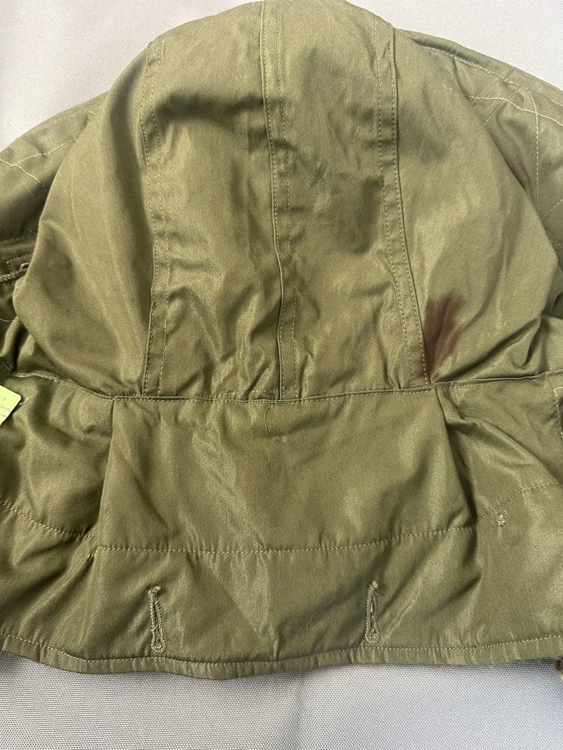 M-51 モッズコート用フード　緑タグ