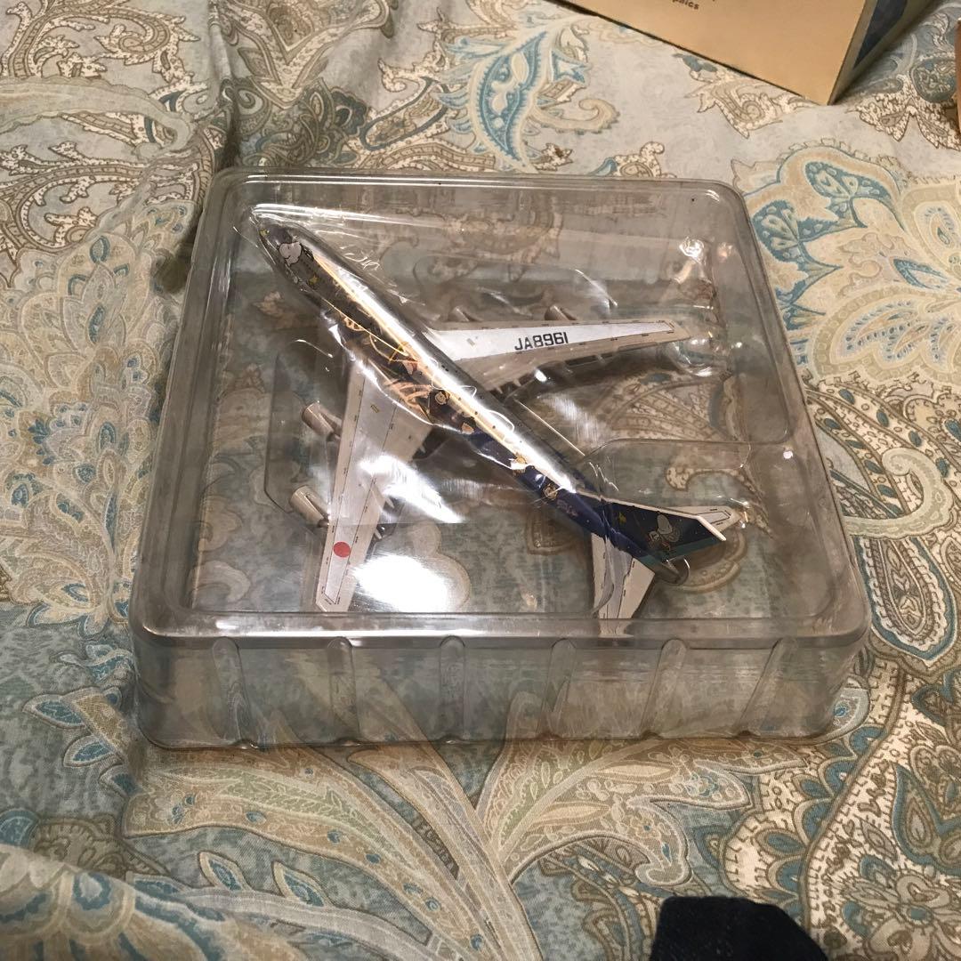 ANA　全日空　B747　スヌーピージェット　1/400 シルバーJA8961