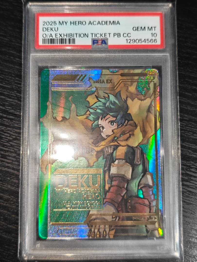 PSA10 2連番　ヒロアカ原画展　デク　爆豪勝己　2枚セット
