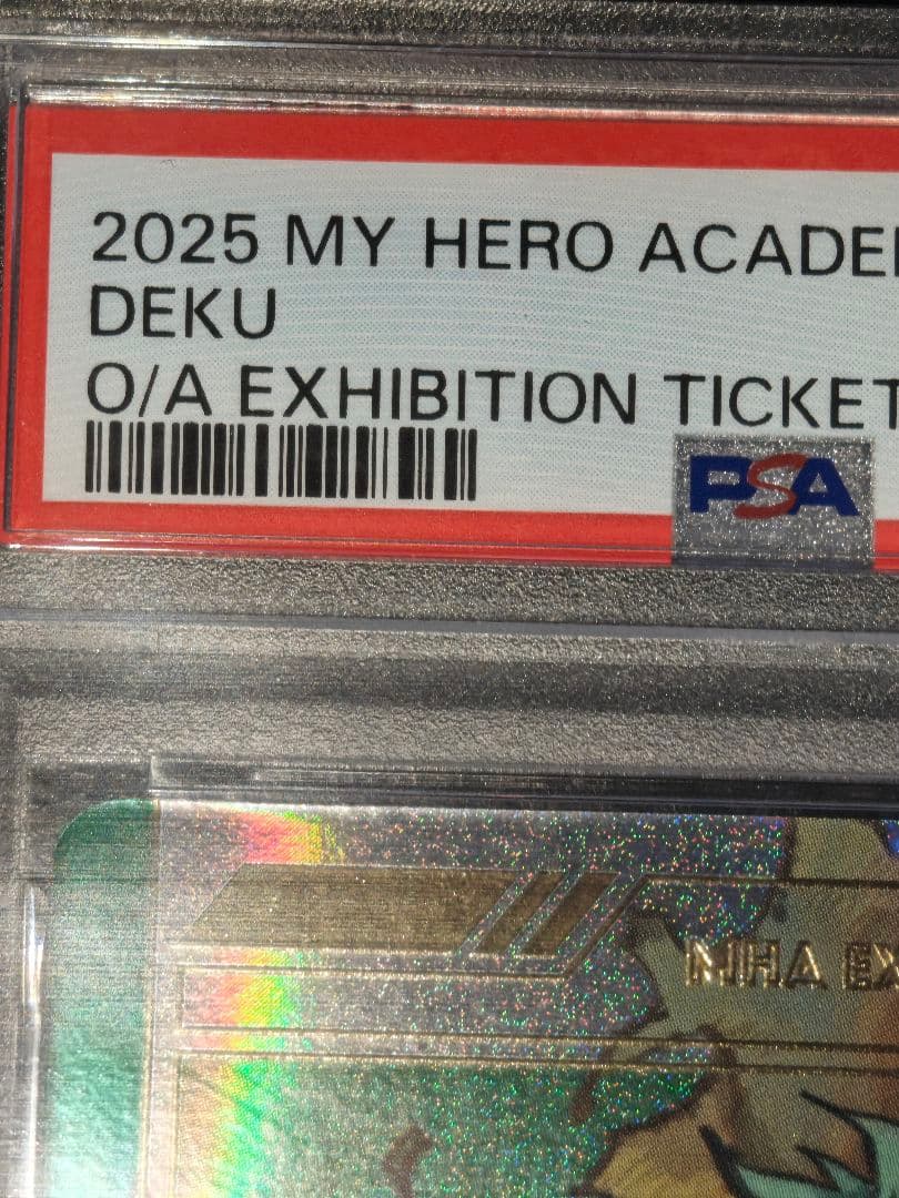 PSA10 2連番　ヒロアカ原画展　デク　爆豪勝己　2枚セット