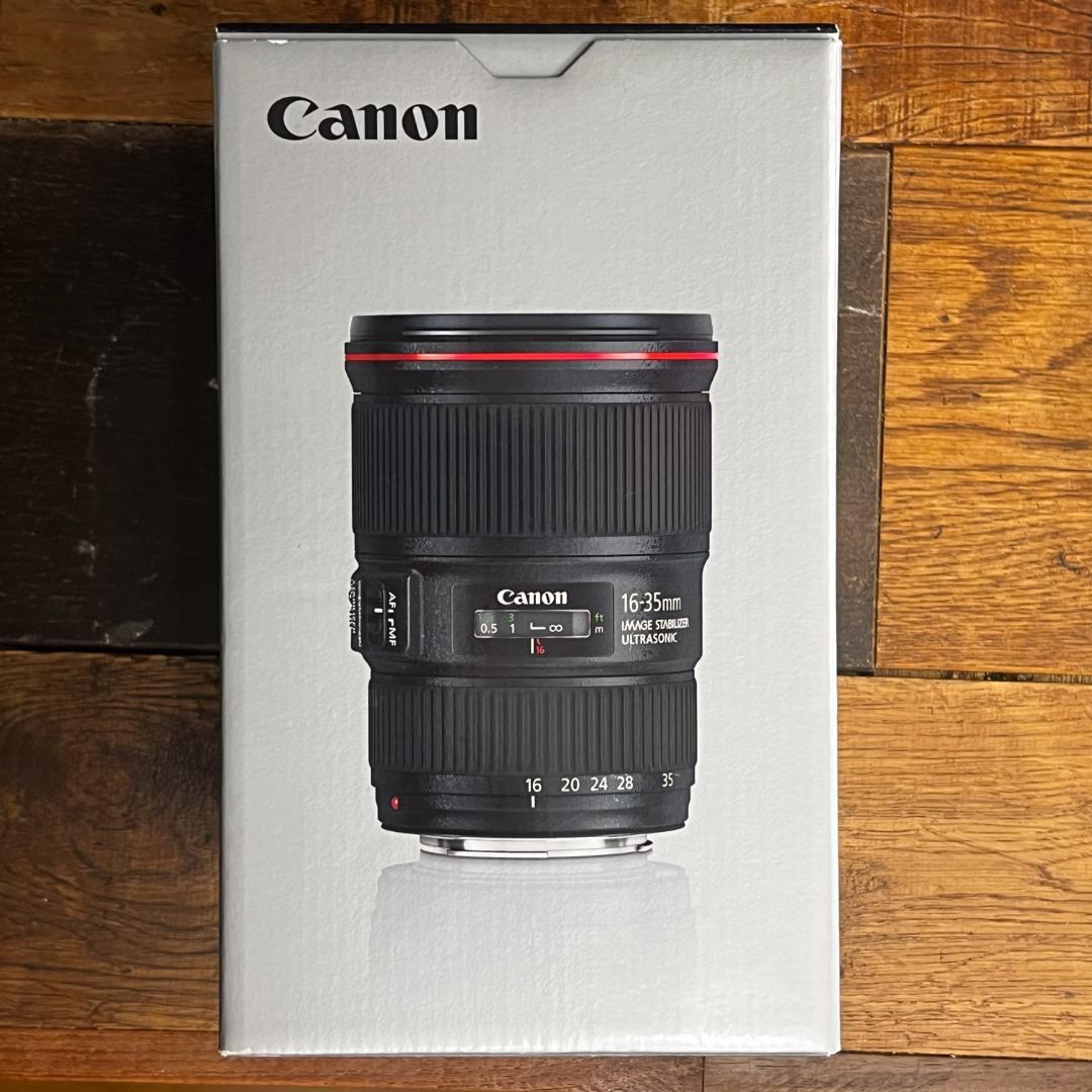 レンズ(ズーム) Canon EF16-35mm f/4 L IS USM +KenkoPRO1D