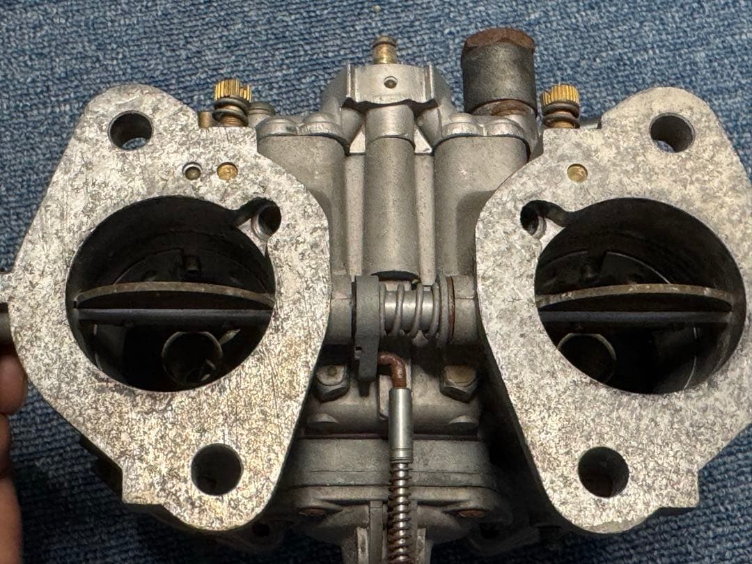 く*む様 SOLEX 40パイ ミクニキャブレター 3型3基　　　当時物 旧車部