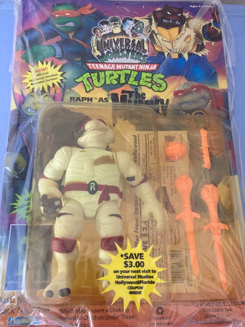 週末セール　タートルズ ユニバーサルモンスター ラファエロ