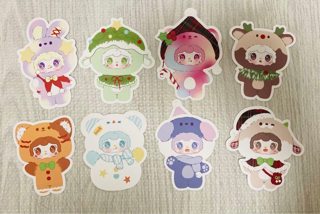 yooki ヨーキ ヨキ クリスマス セット売り 小シークレット 雪だるま
