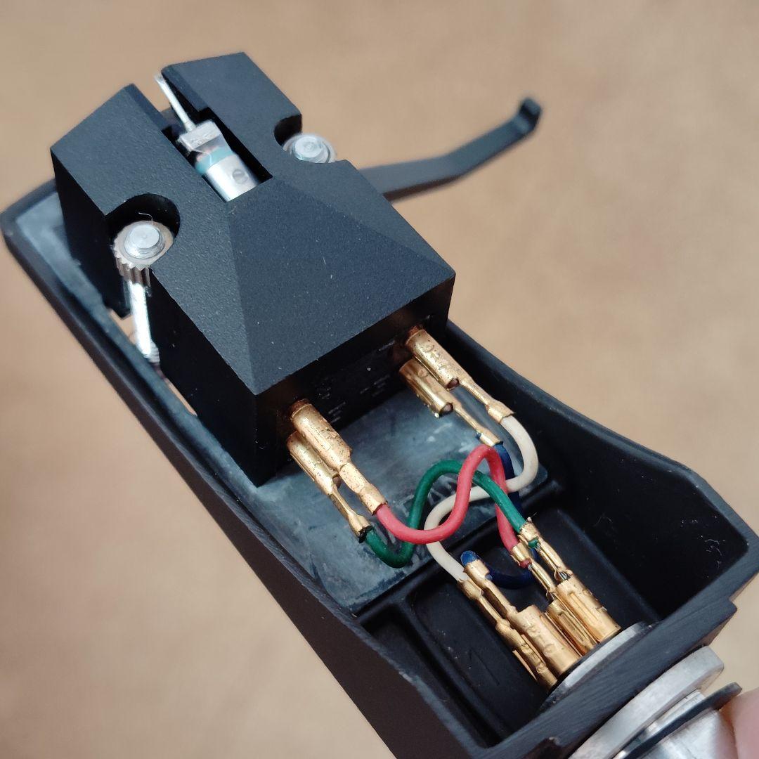 デノン MCカートリッジ DL-103 ヘッドシェルPCL-7 音質良好