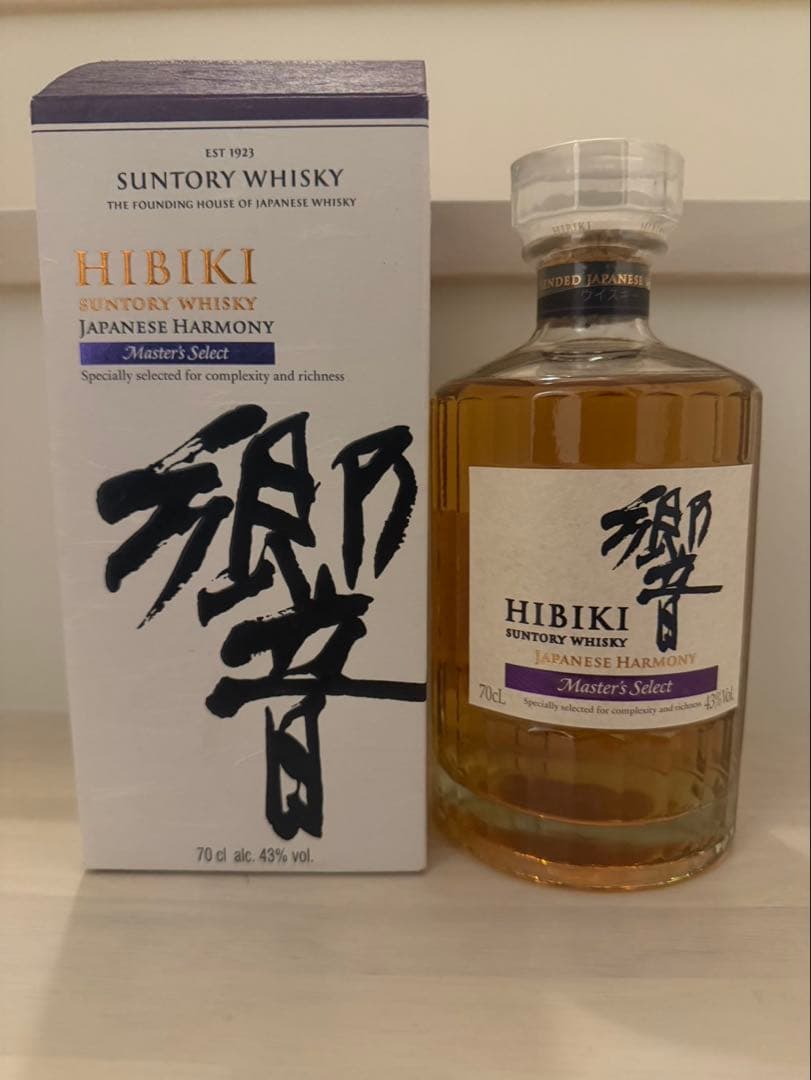 響 ジャパニーズハーモニー マスターズセレクト 700ml 43%