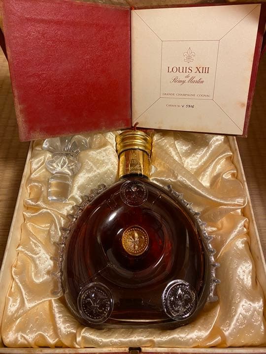 未開封美品　ルイ13世　baccaratボトル　シリアルNOあり