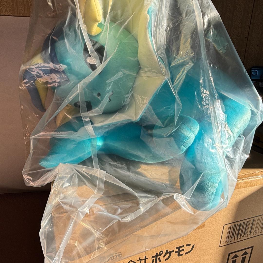 新品未開封 ポケモンセンター受注生産 等身大シャワーズ ぬいぐるみ　希少