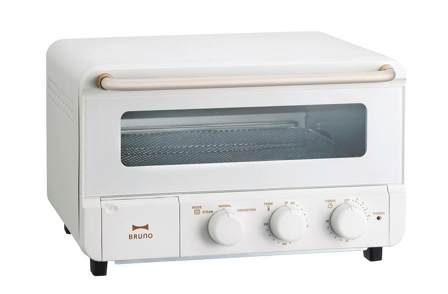 BRUNO ブルーノ スチーム＆ベイク トースター ホワイト BOE067-WH