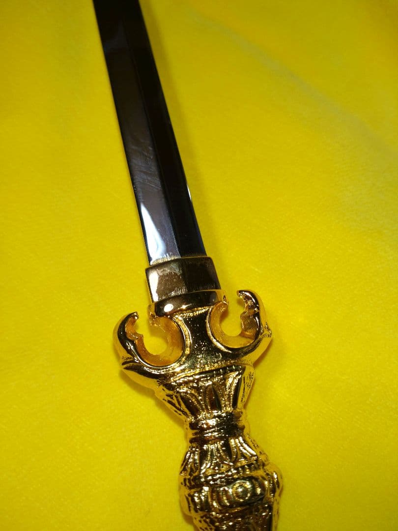 1*d様 希少/密教法具 法剣 不動明王羯磨（三鈷剣）京都製 国産品