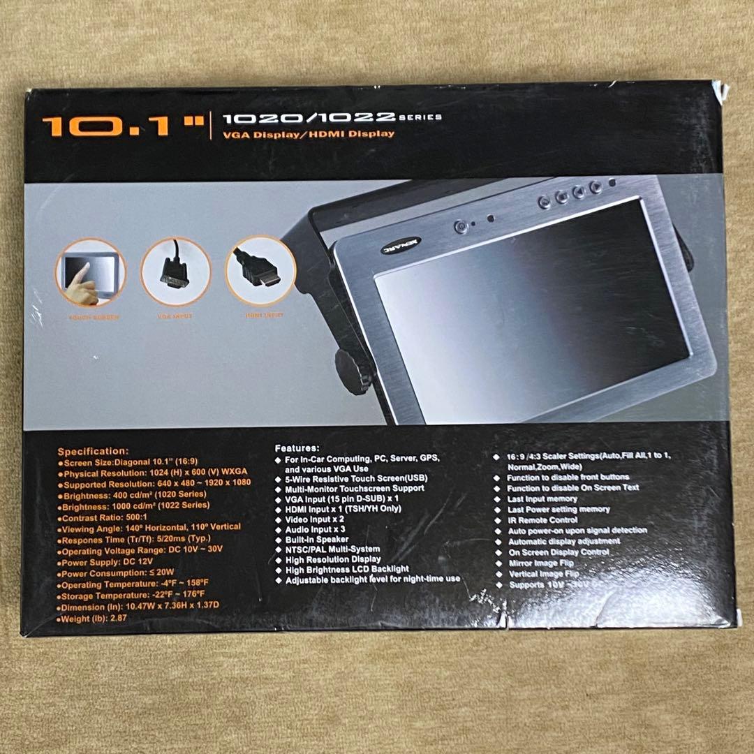 売値12万円 10インチモニター　高輝度1000 Xenarc 1022TSH