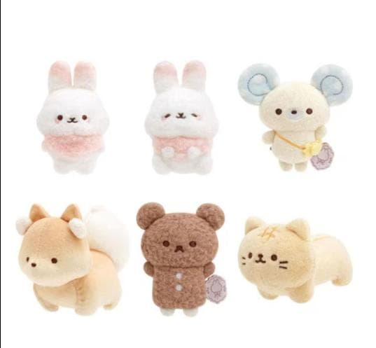 シュガーココムー ぬいぐるみ てのりぬいぐるみ　6体セット