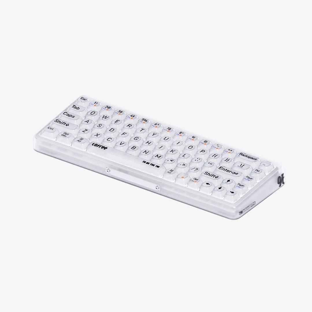 Lofree クリアBluetoothメカニカルキーボード 1% Misty