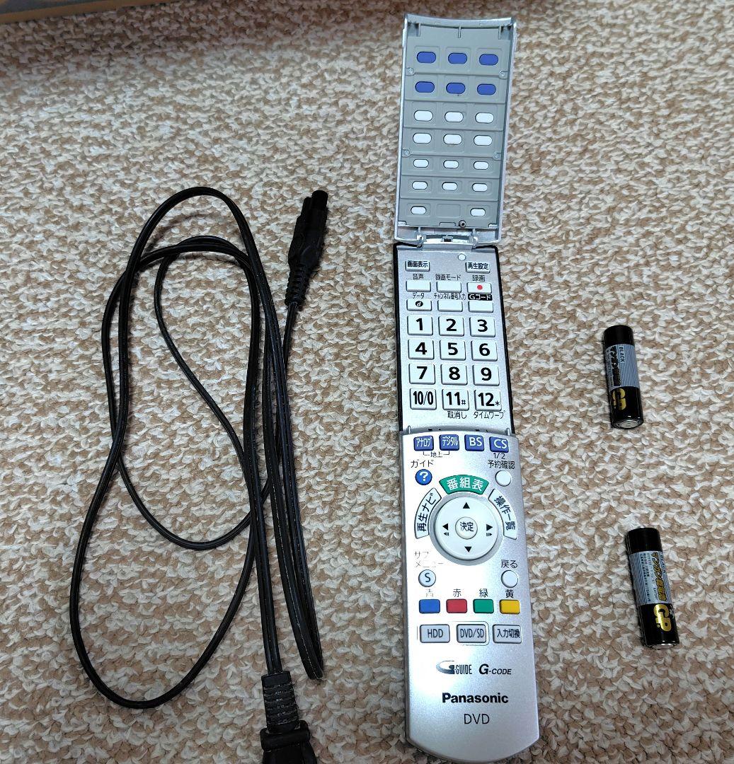 パナソニックDVDレコーダー DMR-XW120-K　中古