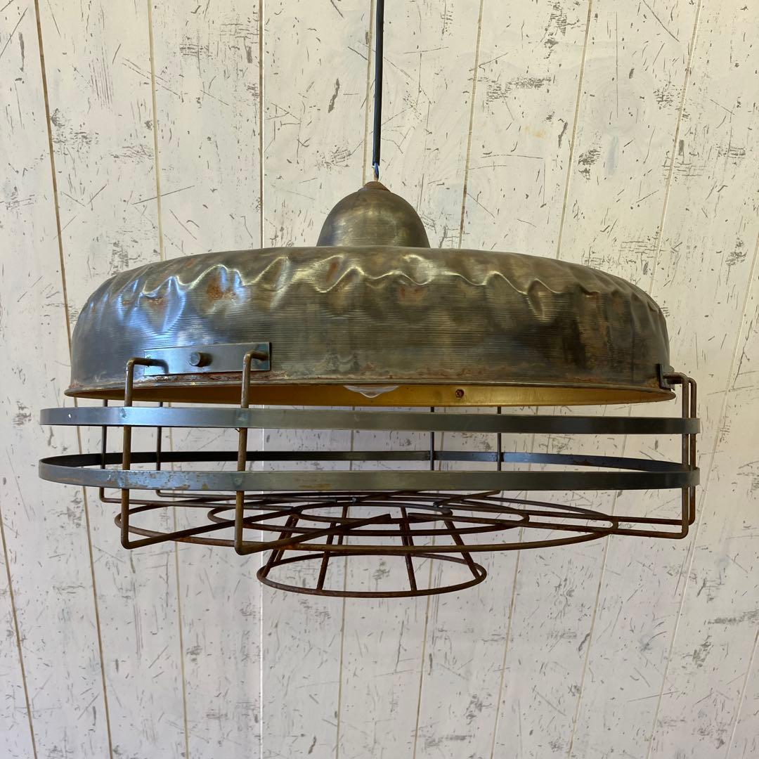 アンティーク 東芝 アイアンシェードランプ インダストリアル ペンダントライト