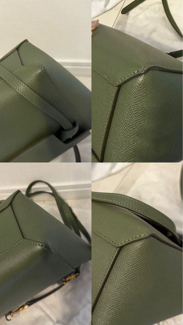 CELINEセリーヌ ベルトバッグナノ レザー