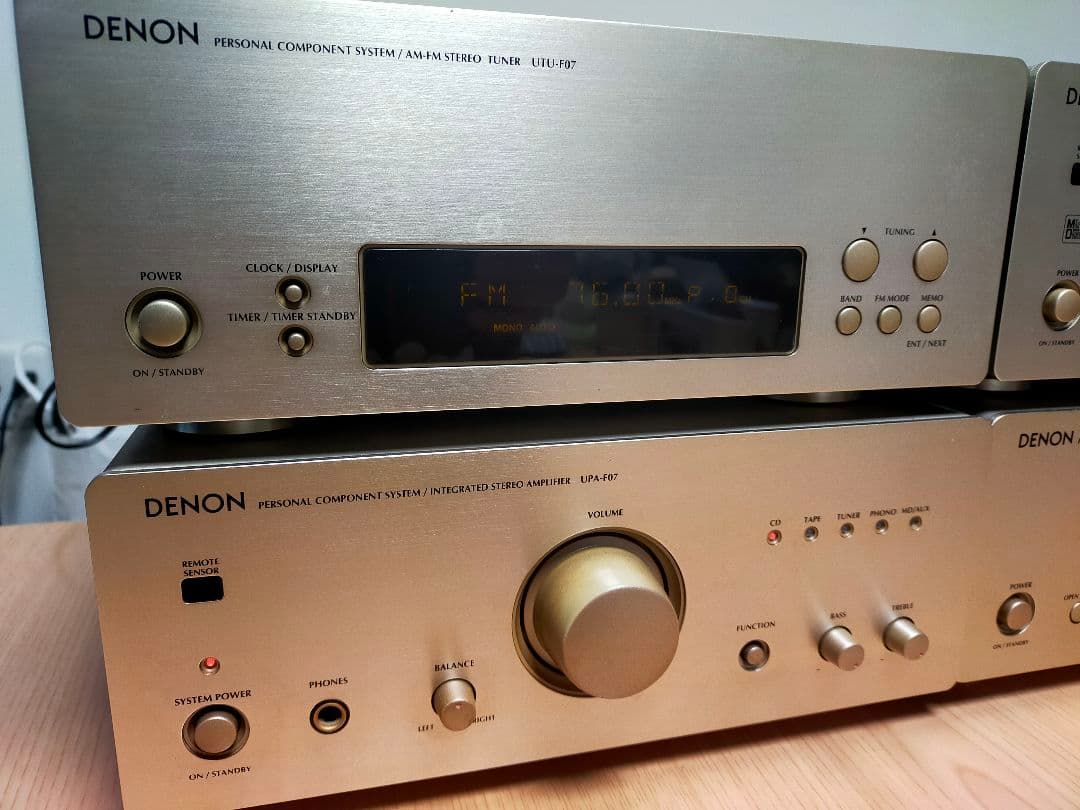 DENON デノン　UPA-F07　他 コンポ セット