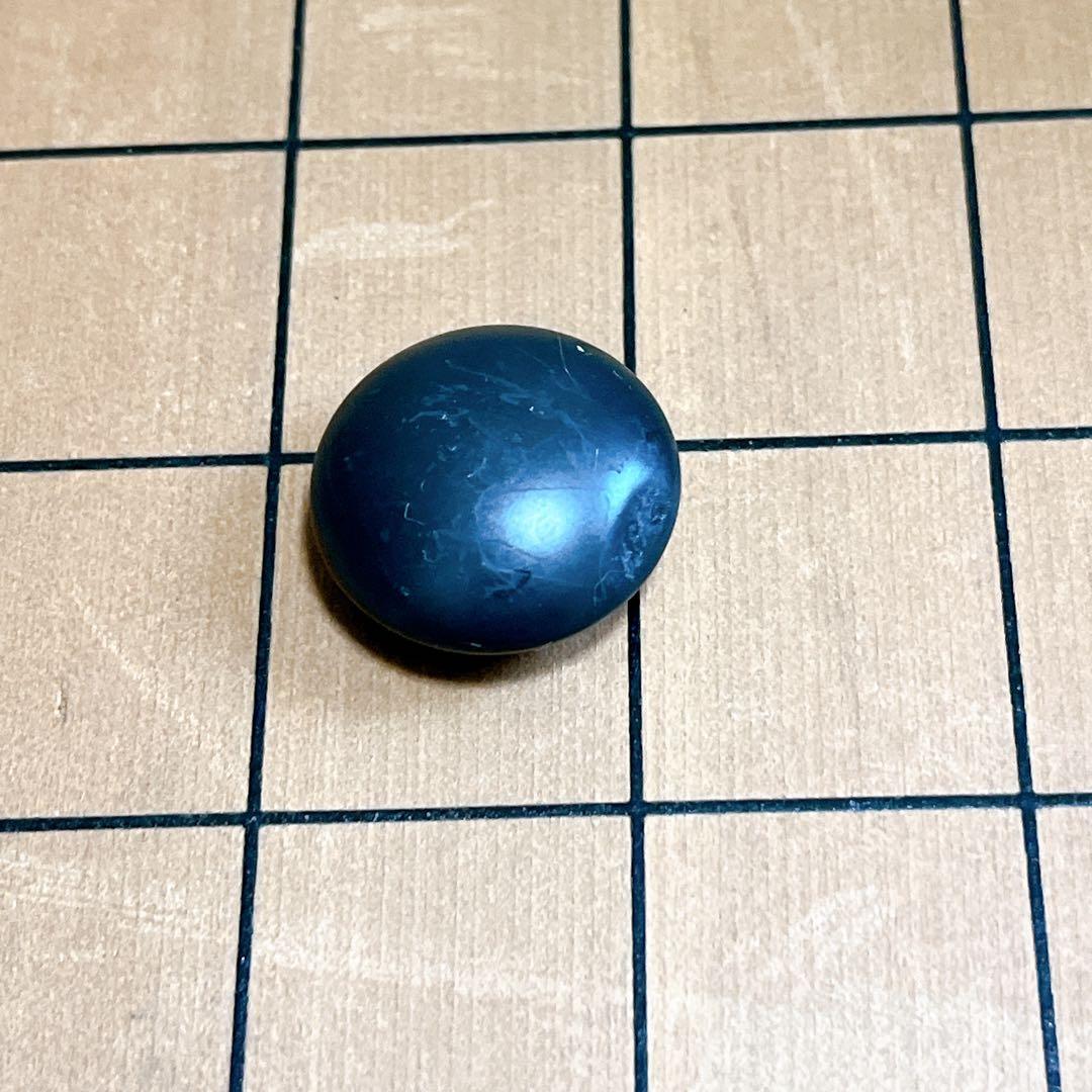 【高級】銘木碁笥 蛤碁石 那智黒 34号 特大 囲碁 碁石