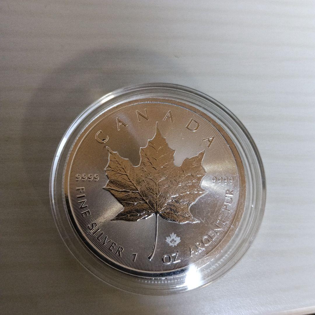 メープル銀貨1オンス　純銀