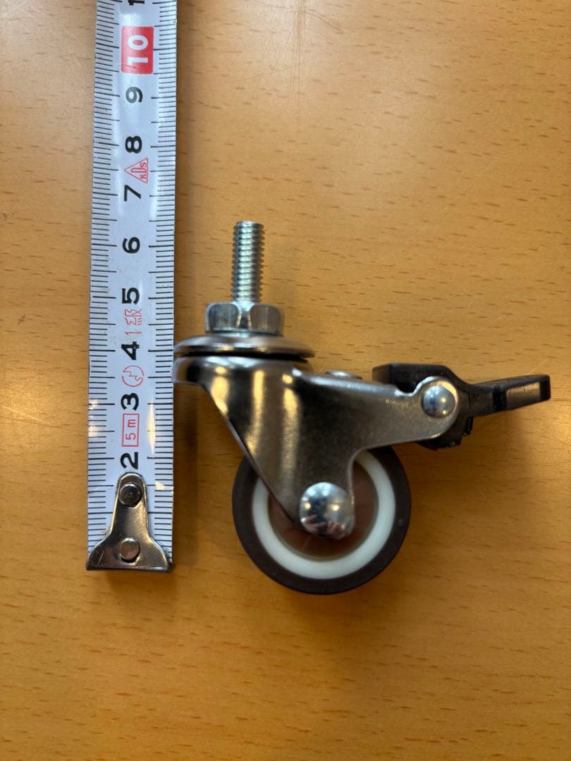 海外輸入　3段ワゴン　キャスター付き　収納ラック　グレー/ブラウン/ブラック