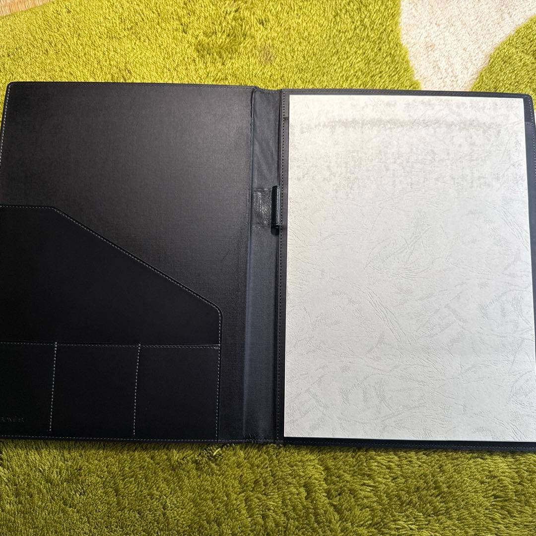 ソメスサドル A4 ノートパッド ブラック