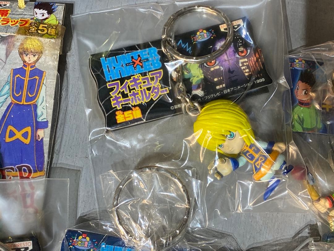 HUNTER×HUNTER フィギュア キーホルダー1999年 セット