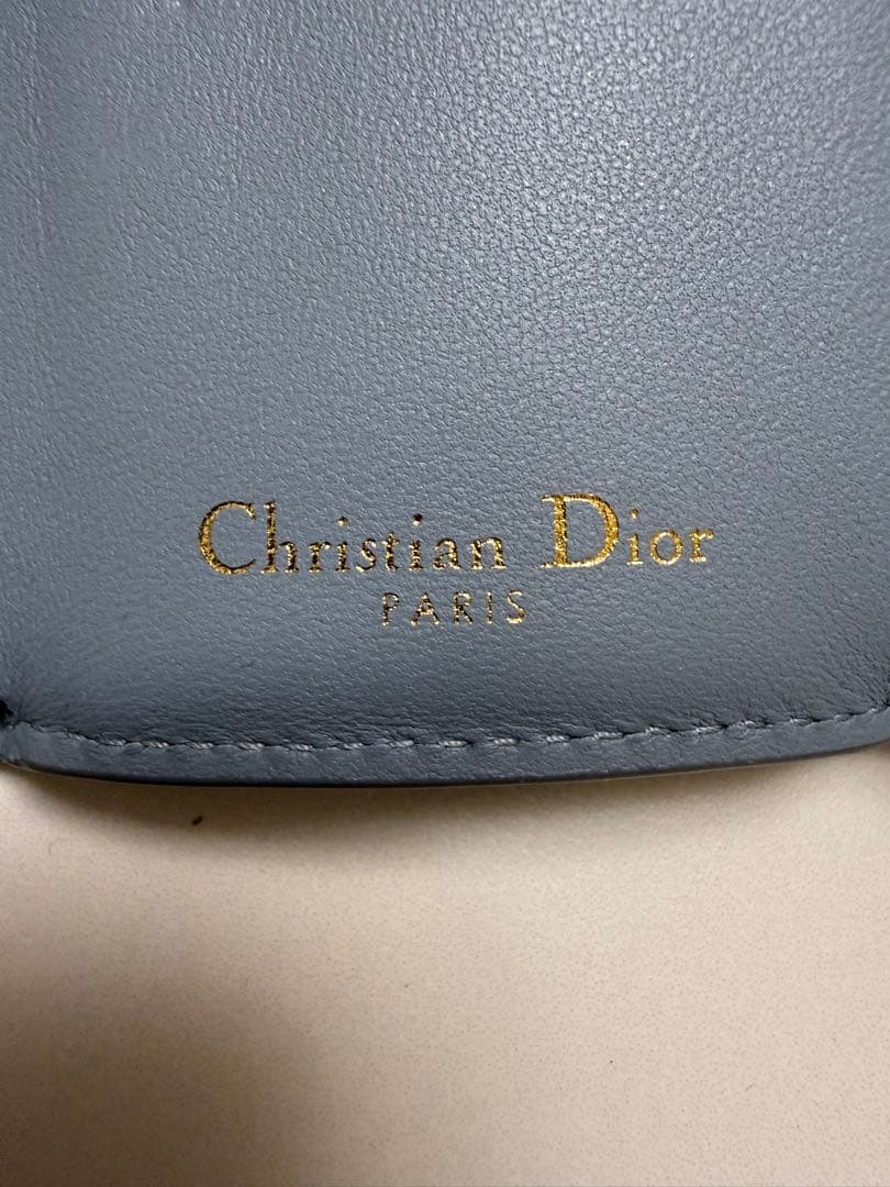 【美品】クリスチャンディオール 30 モンテーニュ コンパクトウォレット