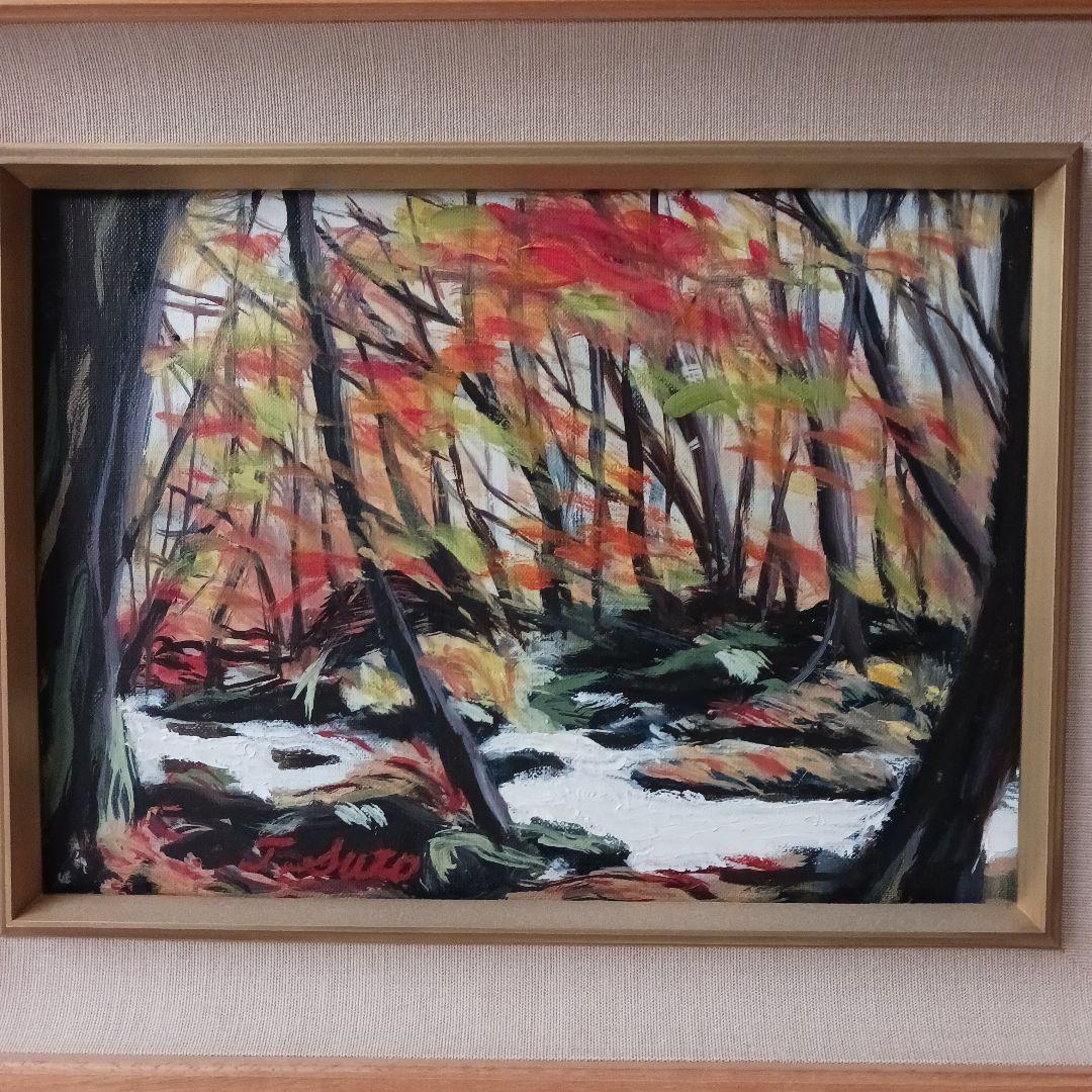 紅葉の奥入瀬渓流.青森県十和田湖