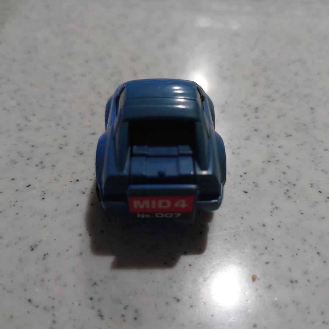 【希少当時物】チョロＱ　青色 ニッサン MID4 No.007